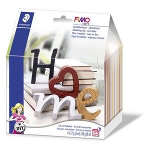 Sada FIMO Soft DIY - Dekorační písmena