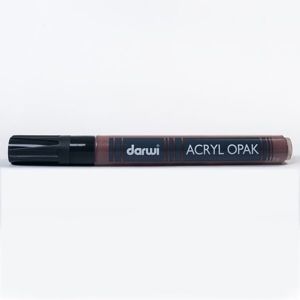 DARWI Akrylová fixa - silná - 6ml/3mm - tmavě hnědá