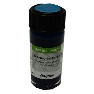 Mramorovací barva Rayher Marble Paint 20 ml - tyrkysová