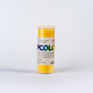 Efcolor - Smaltovací prášek, 10 ml - žlutý