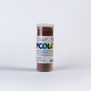 Efcolor - Smaltovací prášek , 10ml - hnědý