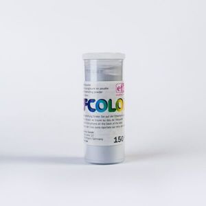 Efcolor - Smaltovací prášek, 10 ml - textura stříbrná