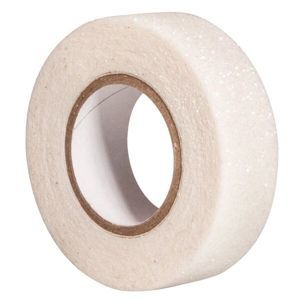Samolepicí papírová washi páska Heyda - Perleťová bílá