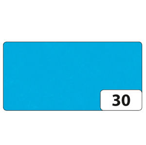 Hedvábný papír 50 × 70 cm, 20 g, 26 listů - barva modrá