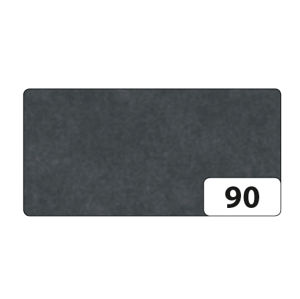 Hedvábný papír 50 × 70 cm, 20 g, 26 listů - barva černá