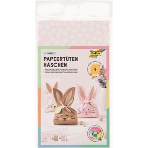 Papírové taštičky set - králíčci - 9 ks