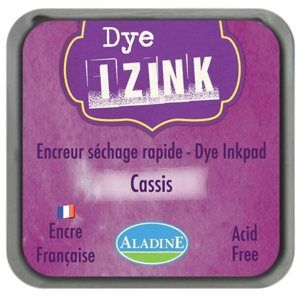Inkoust IZINK mini, rychleschnoucí - černý rybíz - fialová