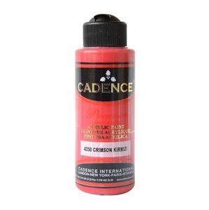 Akrylová barva Cadence Premium, 70 ml - karmínová červená