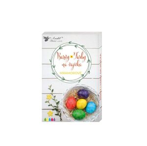 Barvy na vajíčka gelové mramorové, 5 ks