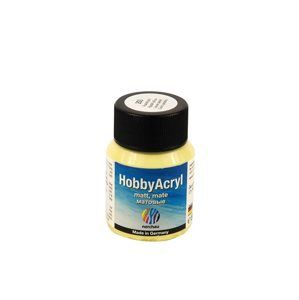 Hobby Acryl matt Nerchau - 59 ml - pastelově žlutá