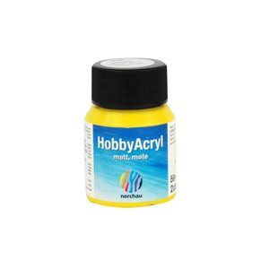 Hobby Acryl matt Nerchau - 59 ml - žlutá