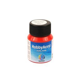 Hobby Acryl matt Nerchau - 59 ml - rumělková červeň