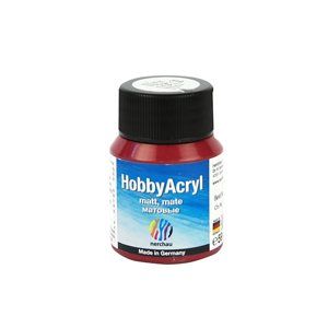Hobby Acryl matt Nerchau - 59 ml - červená bordó