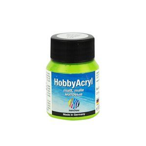 Hobby Acryl matt Nerchau - 59 ml - májově zelená (1)