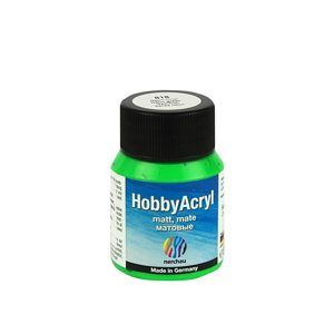 Hobby Acryl matt Nerchau - 59 ml - neon zelená