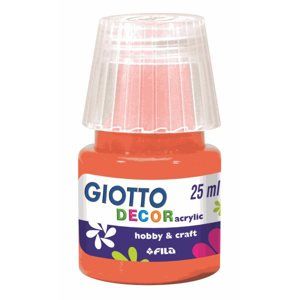 Akrylová barva Giotto Decor matt 25 ml - oranžová