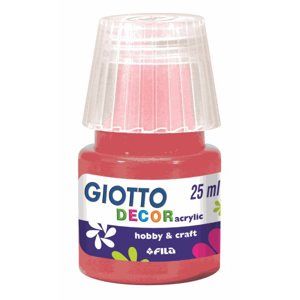 Akrylová barva Giotto Decor matt 25 ml - červená