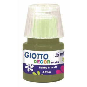 Akrylová barva Giotto Decor matt  25 ml - olivová