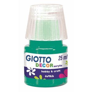 Akrylová barva Giotto Decor matt 25 ml - smaragdově zelená