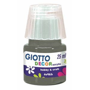 Akrylová barva Giotto Decor matt  25 ml - tmavě šedá