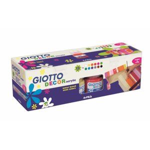 Sada akrylových barev Giotto Decor matt 12 × 25 ml
