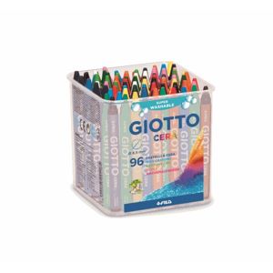 Sada voskovek Giotto v plastovém boxu - 96 ks