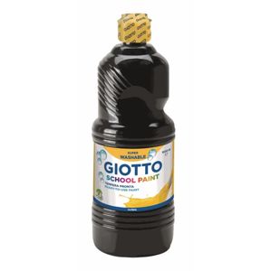 Temperová barva Giotto - 1000 ml, černá