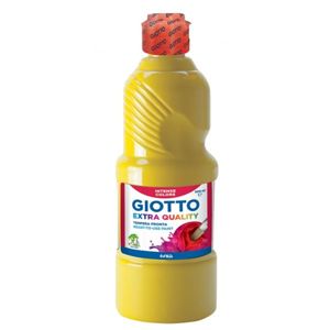 Temperová barva Giotto - EXTRA QUALITY - 500 ml, tmavě žlutá