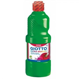 Temperová barva Giotto - EXTRA QUALITY - 500 ml, zelená
