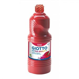 Temperová barva Giotto - EXTRA QUALITY - 1000 ml, šarlatově červená
