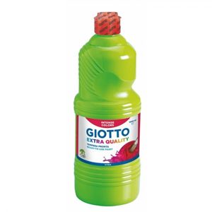 Temperová barva Giotto - EXTRA QUALITY - 1000 ml, jasná zelená
