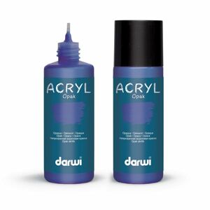 Akrylová barva DARWI ACRYL OPAK 80 ml, pruská modř