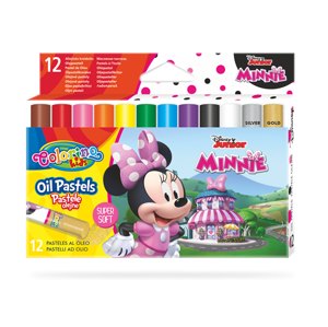 Olejové pastely Colorino, Disney Junior Minnie - 12 barev