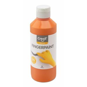 Prstová barva HAPPY INGREDIENTS, oranžová - 250 ml