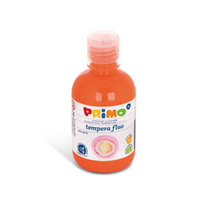 Temperová barva Primo fluorescenční - 300 ml - oranžová