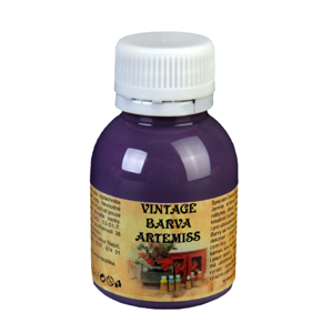 Křídová VINTAGE barva - tmavá fialová, 110 g