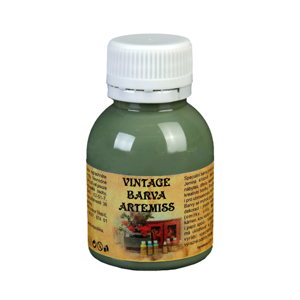 Křídová VINTAGE barva - tmavá olivová, 110 g