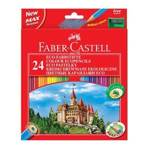 Pastelky Faber-Castell šestihranné, pap.krabička 24ks