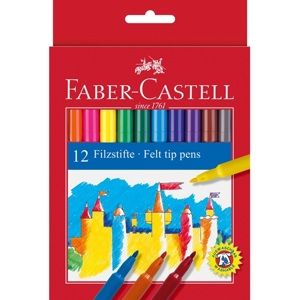 Fixy Faber-Castell - kulaté, 12ks
