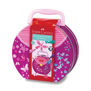 Dětské fixy Faber-Castell Connector - kabelka, 33 ks