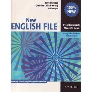 New English File pre-intermediate Students Book + anglicko-český slovníček - Oxenden C., Latham-Koenig Ch., Seligson