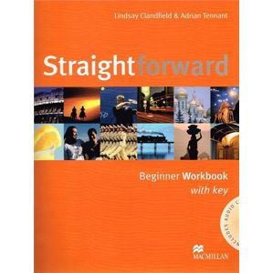 Straightforward beginner Workbook with key + audio CD - Clandfield,Tennant