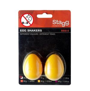 Shaker vajíčka - žlutá