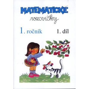 Matematické rozcvičky 1.ročník - 1.díl (číslice 1-5) - ilustrace: Edita Plicková