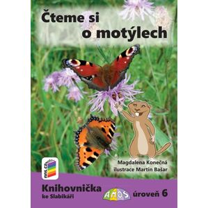 Čteme si o motýlech (Knihovnička ke Slabikáři AMOS) - Magdalena Konečná
