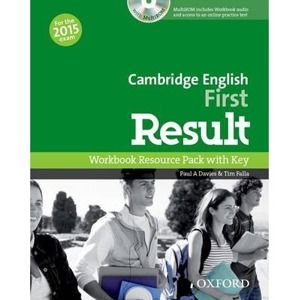 Cambridge English First Result - Workbook with Key and Audio CD - Davies, P. A. - Falla, T.