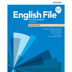 English File 4th Edition Pre-Intermediate Workbook without Answer Key