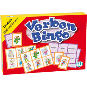 Deutsch Spielend Lernen - Verben Bingo