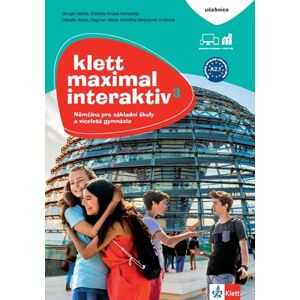 Klett Maximal interaktiv 3 (A2.1) – učebnice - Giorgio Motta, Elzbieta Krulak-Kempisty, Kerstin Reinke, Dagmar Glück, Kateřina Mlejnková-Hošková