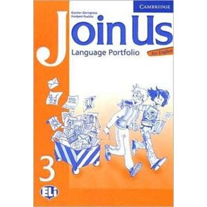 Join Us for English 3 Language Portfolio - Gerngross, G & Puchta, H